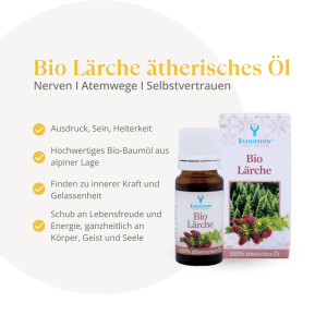 Evolution Bio Lärche ätherisches Öl 10ml