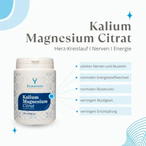 Evolution Kalium Magnesium Citrat Kapseln 100 Stk