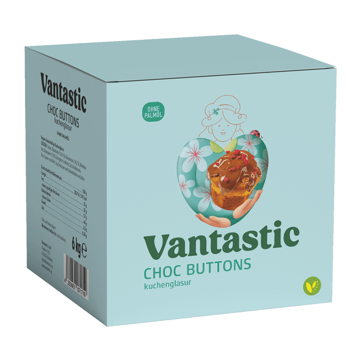 Vantastic Choc Buttons Großpack, 6kg