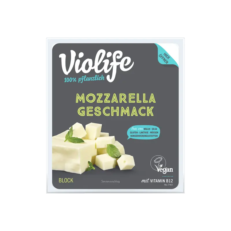 Block mit Mozzarella Geschmack, 400g