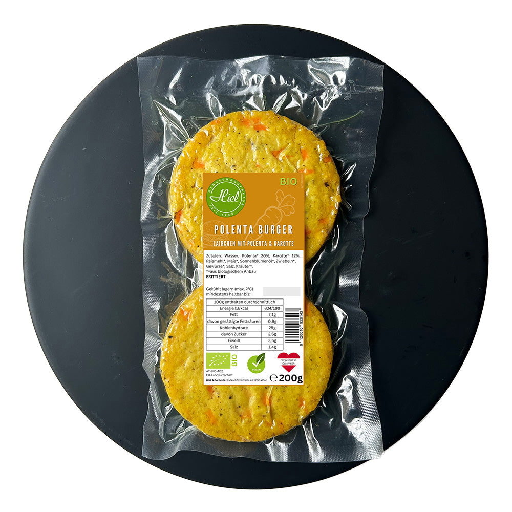 Hiel Polenta Burger 2x100g BIO