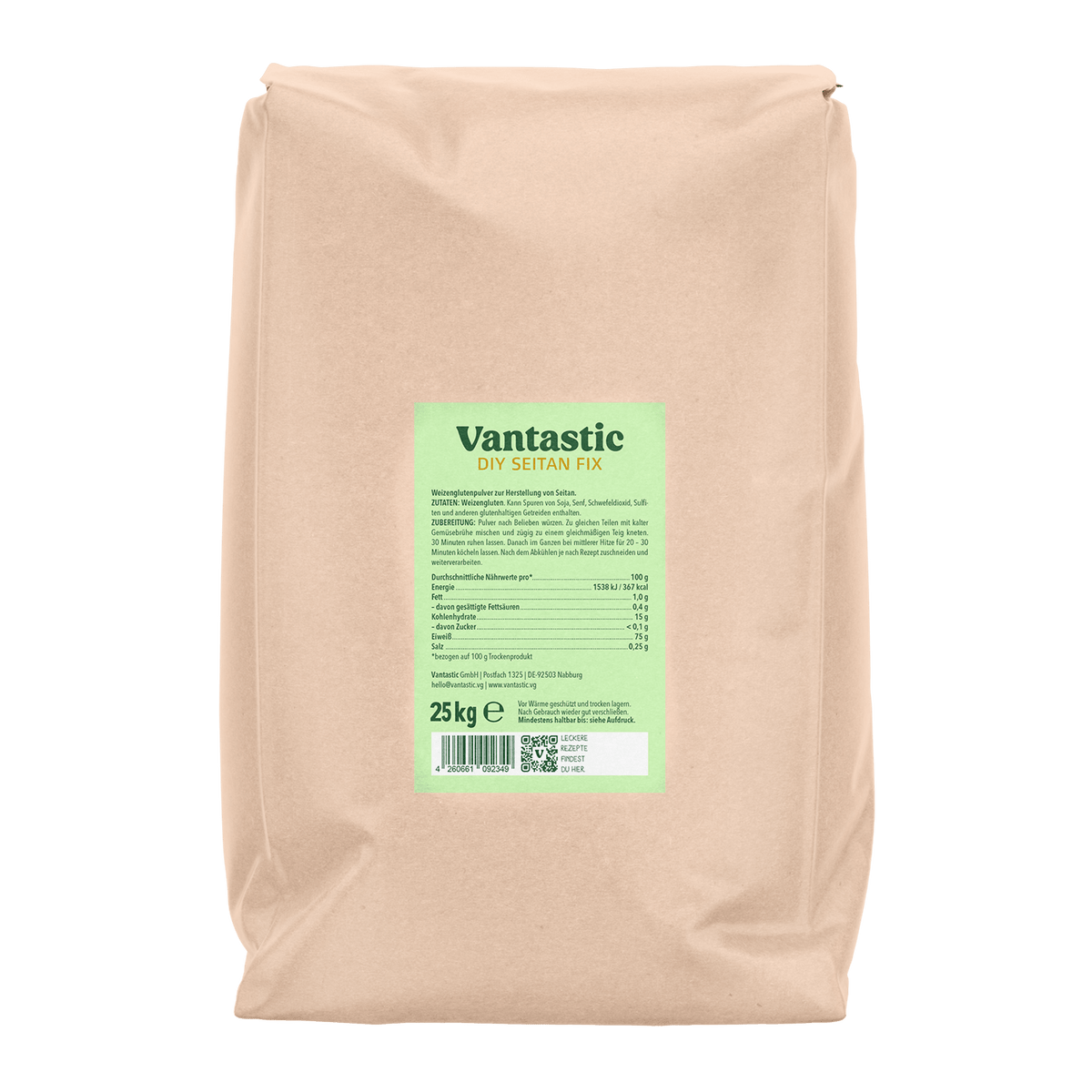 Vantastic DIY Seitan Fix Großpack, 25kg