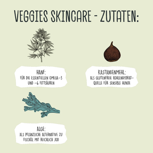 VEGDOG Veggies Skincare 125g