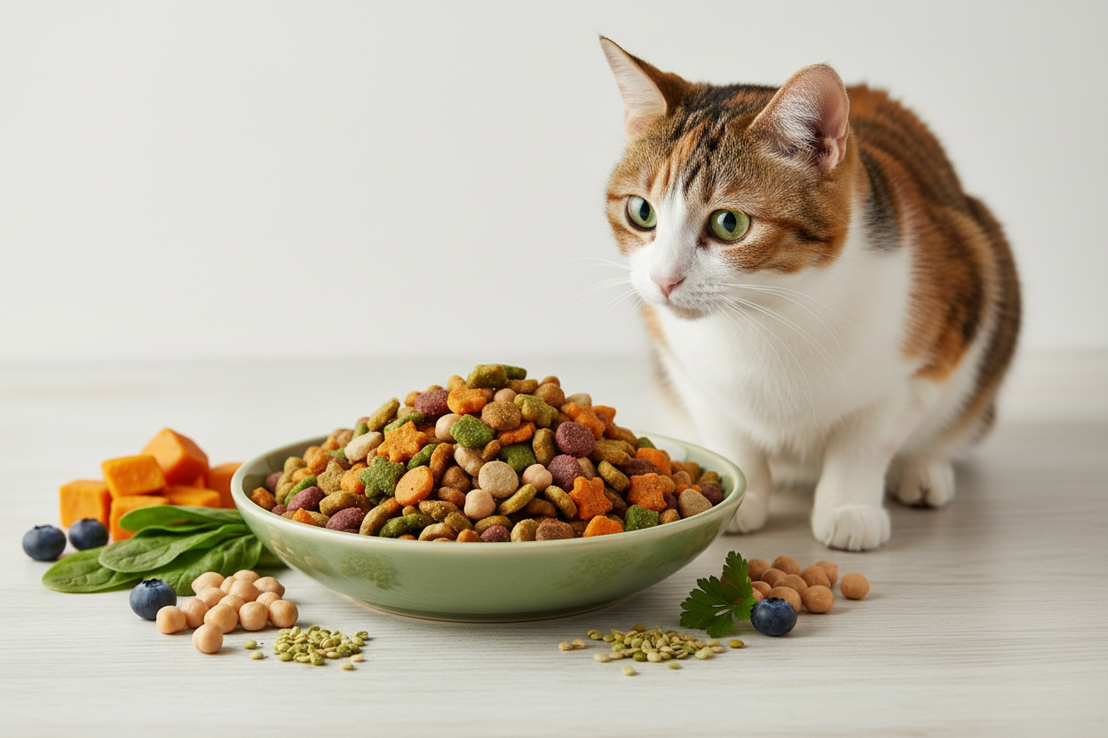 Veganes Katzenfutter