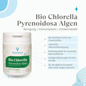 Evolution Bio Chlorella Pyrenoidosa Tabletten 350 Stück