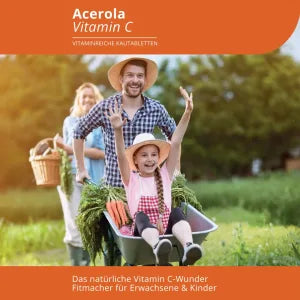 Evolution Vitamin C Acerola Kautabletten  100 Stk