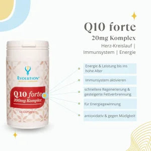 Evolution Q10 forte 200mg Komplex  60 Kapseln