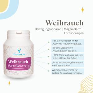 Evolution Weihrauch Boswellia 90 Kapseln