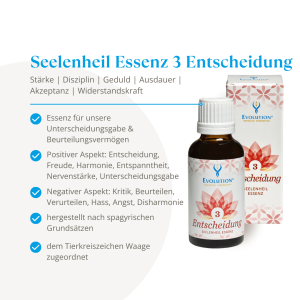 Evolution Seelenheil Essenz 3 Entscheidung 30ml