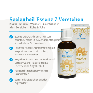 Evolution Seelenheil Essenz 7 Verstehen 30ml