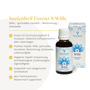 Evolution Seelenheil Essenz 8 Wille 30ml