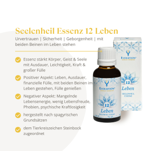 Evolution Seelenheil Essenz 12 Leben 30ml