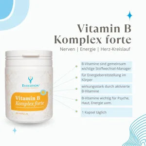 Evolution Vitamin B Komplex forte Kapseln 90 Stück