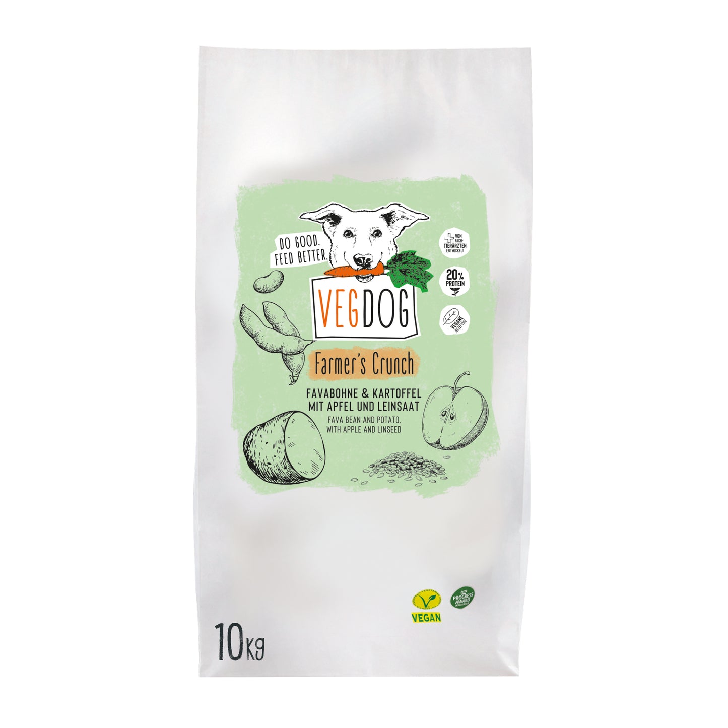 VEGDOG Farmers Crunch  10kg