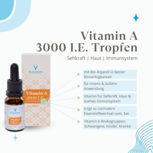 Evolution Vitamin A 3000 I.E. Tropfen 15ml