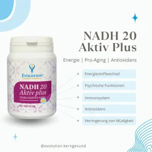 Evolution NADH 20Aktiv Plus Komplex  60 Stk