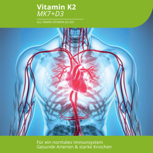 Evolution Vitamin K2 - MK7+D3 Komplex 60 Kapseln