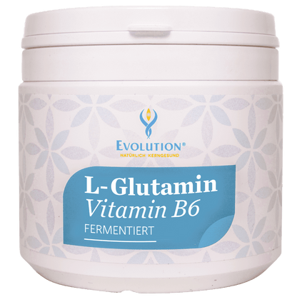 Evolution L-Glutamin Vitamin B6 300g