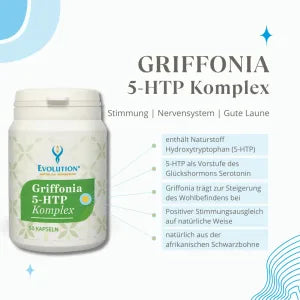 Evolution Griffonia 5-HTP Komplex Kapseln 60 Stück