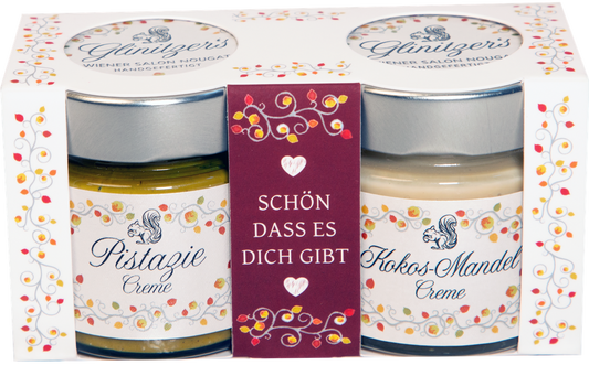 Hiel Pistazie & Kokos-Mandel Creme, 2x100g