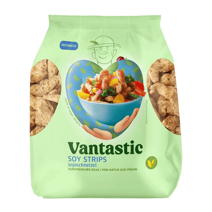 Vantastic Soy Strips, Soja Schnetzel, 250g