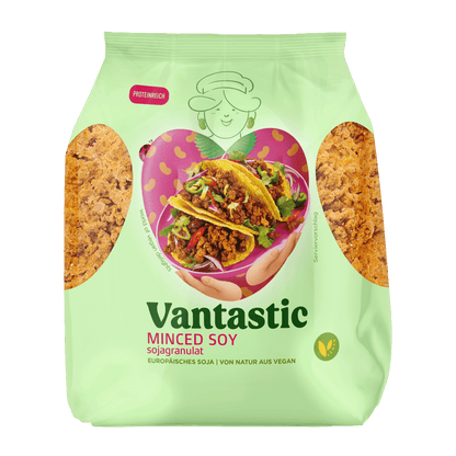 Vantastic Minced Soy, Sojagranulat, 300g
