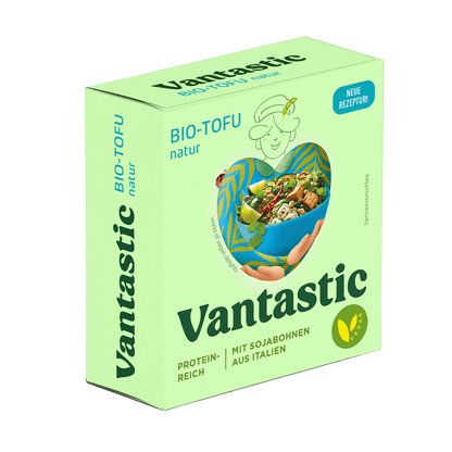 Vantastic Tofu Natur, Bio, 200g