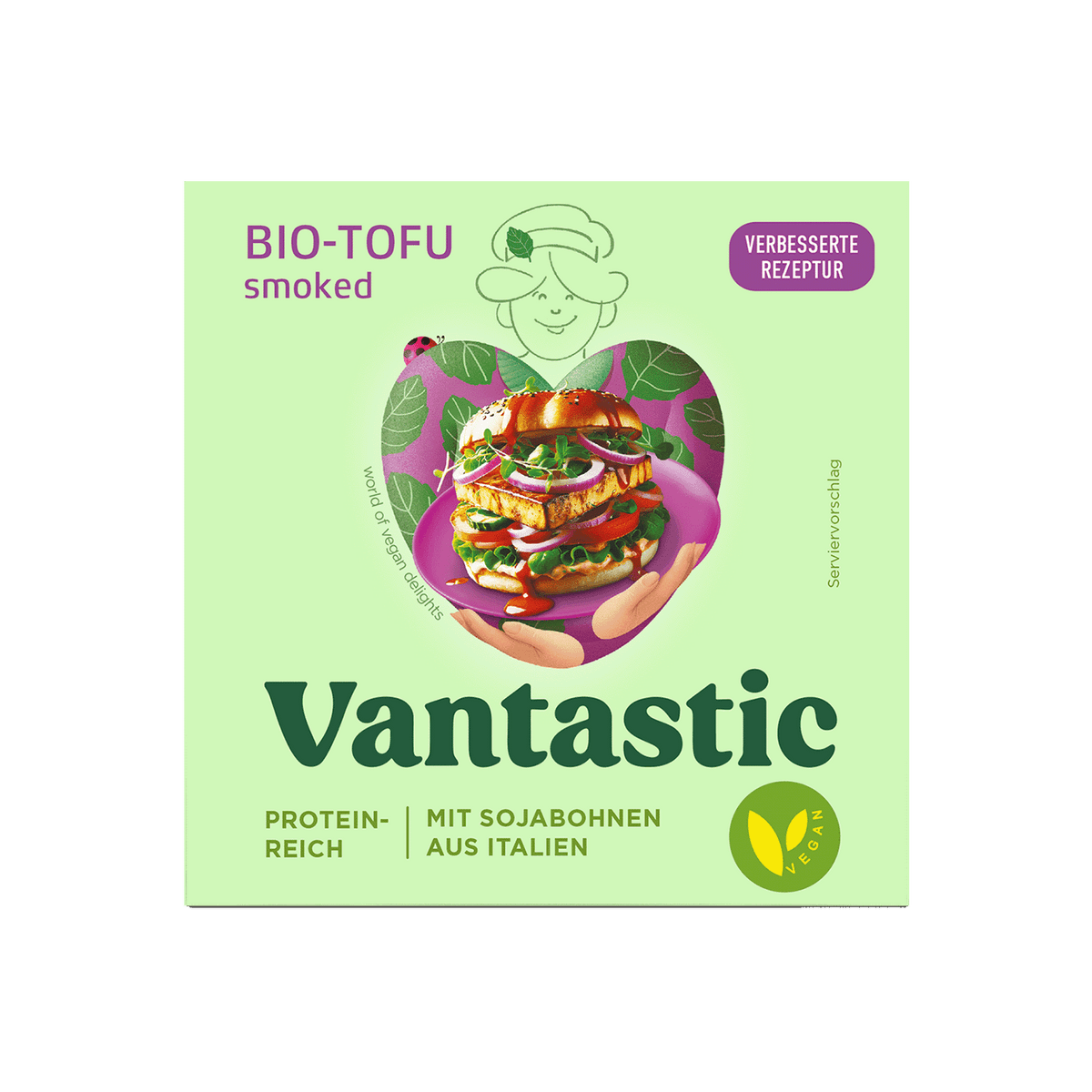 Vantastic Tofu Geräuchert, Bio, 200g