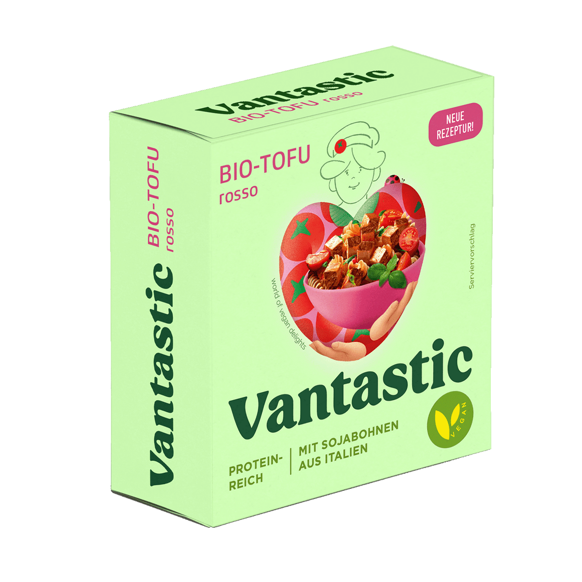 Vantastic Tofu Rosso, Bio, 200g