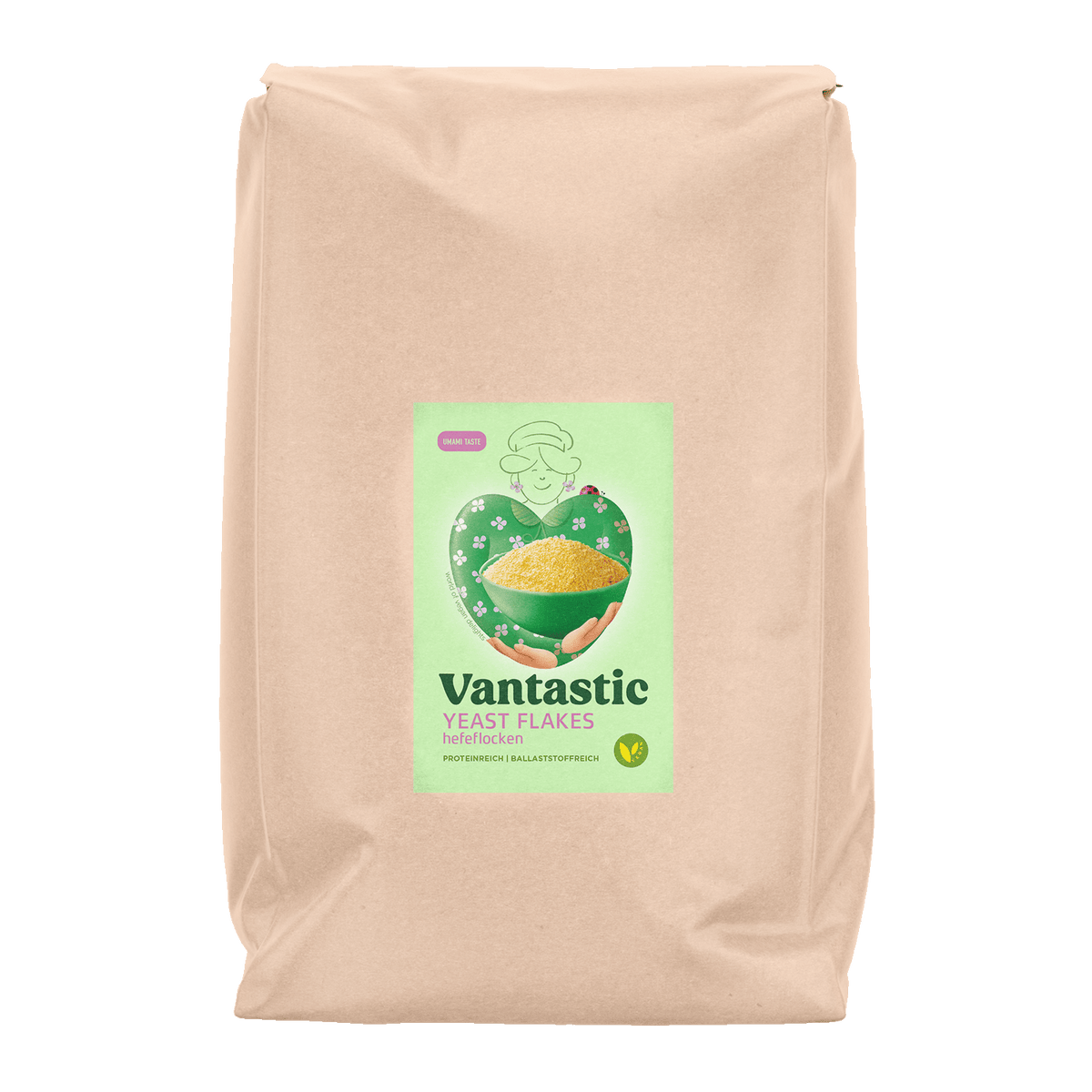 Vantastic Yeast Flakes Hefeflocken Großpack, 20kg