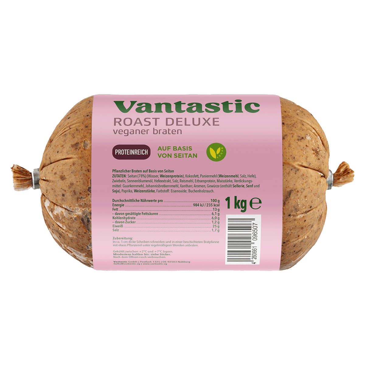 Vantastic Roast Deluxe, Veganer Braten, 1kg