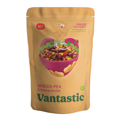 Vantastic Minced Pea, Erbsengranulat, 200g