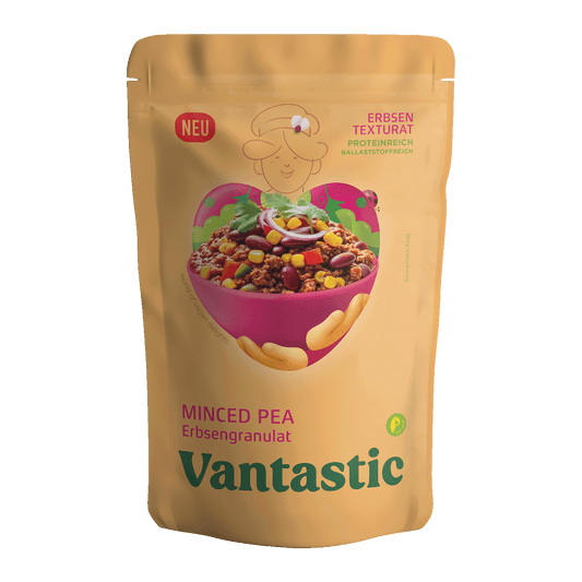 Vantastic Minced Pea, Erbsengranulat, 200g