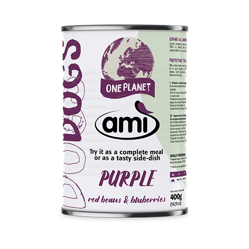 Amidog Love Every Day Canned Dog Food Red Bean-Blueberry 400g