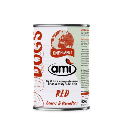 Amidog Love Every Day Canned Dog Food Bean-Tomato 400g