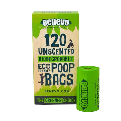 Benevo Dog Poop Bags - Biodegradable