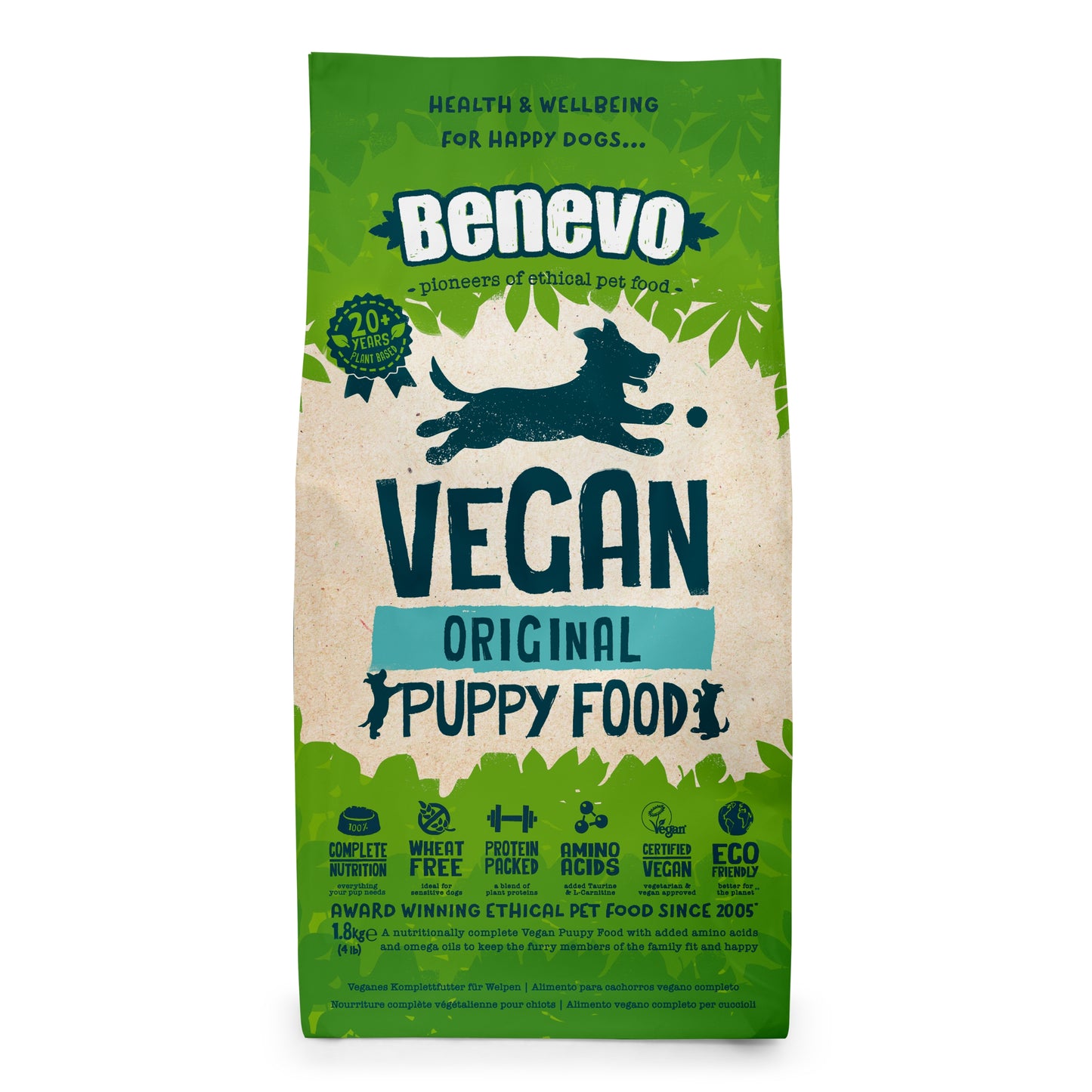 Benevo Hundetrockennahrung Puppy 2kg