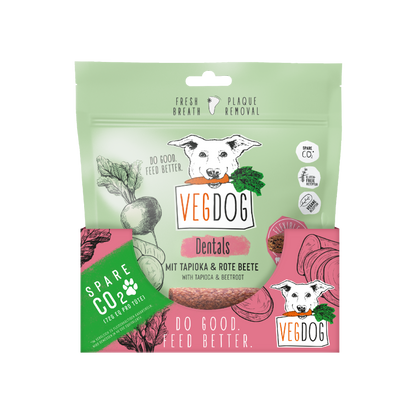 VEGDOG Dentals Tapioka & Rote Beete 120g