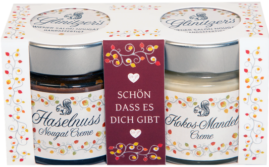 Hiel Haselnuss & Kokos-Mandel-Creme, 2x100g