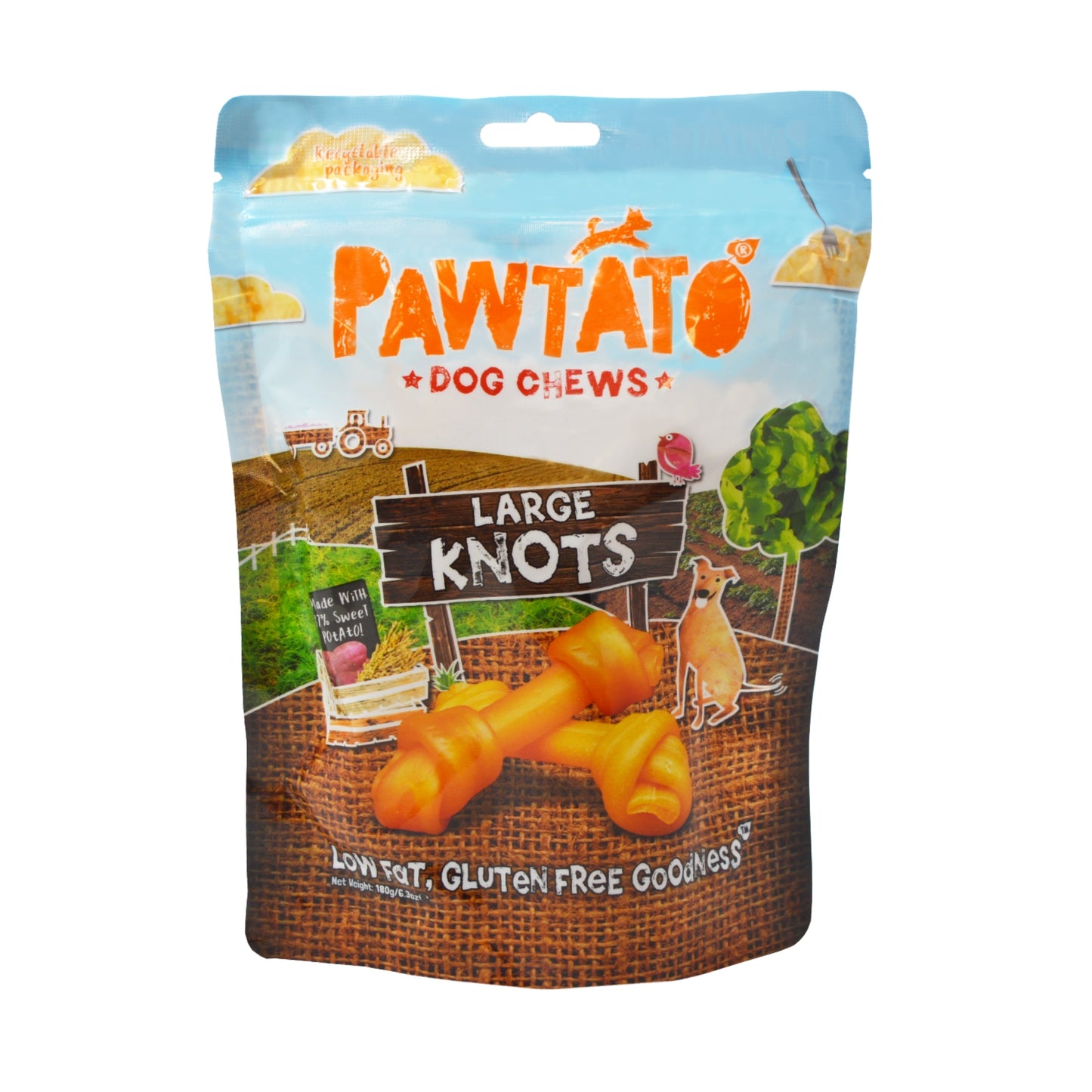 Benevo Pawtato Knots Large 180g
