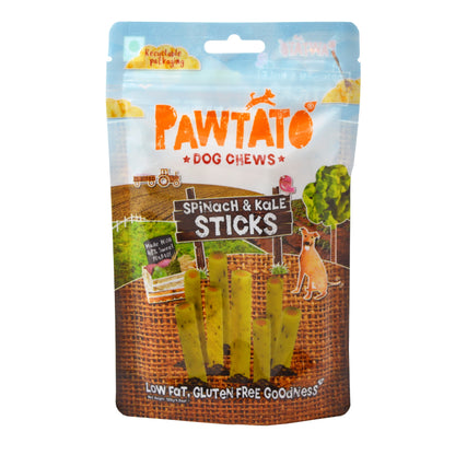 Benevo Pawtato Chew Sticks with Spinach & Kale