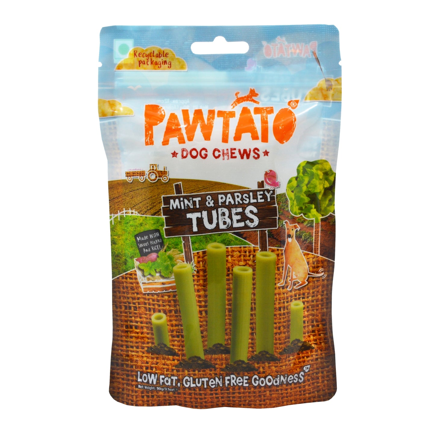Benevo Pawtato Kaurollen mit Minze & Petersilie