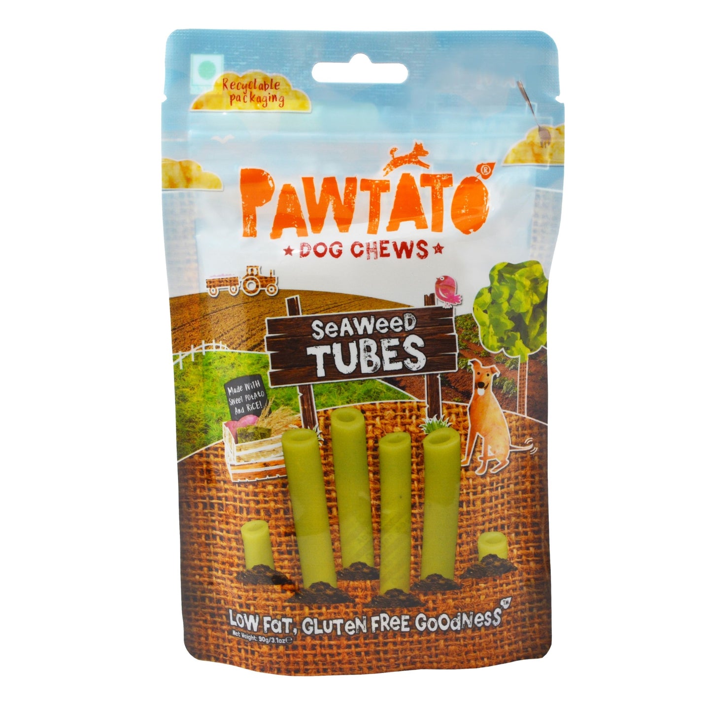 Benevo Pawtato Kaukrollen mit Meeresalgen