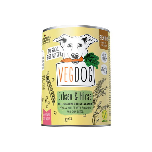 VEGDOG Senior No. 1 Canned Food for Dogs 400g