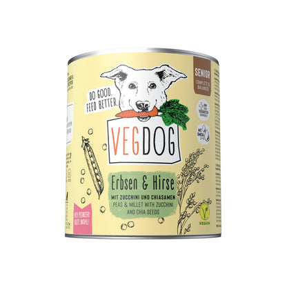 VEGDOG Senior No1 Dosennahrung für Hunde 800g
