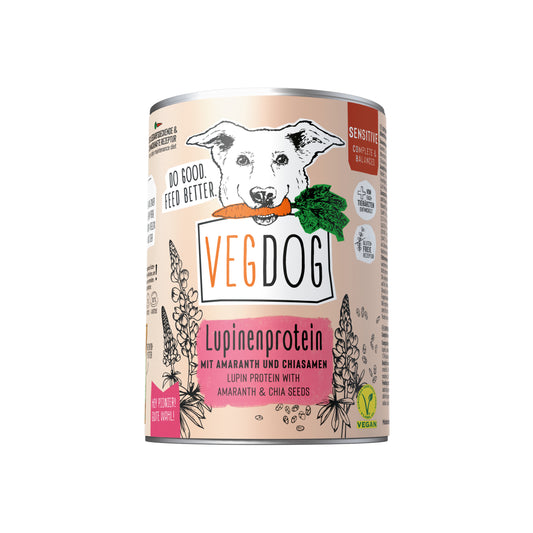 VEGDOG Sensitive No1 Canned Food for Dogs 400g