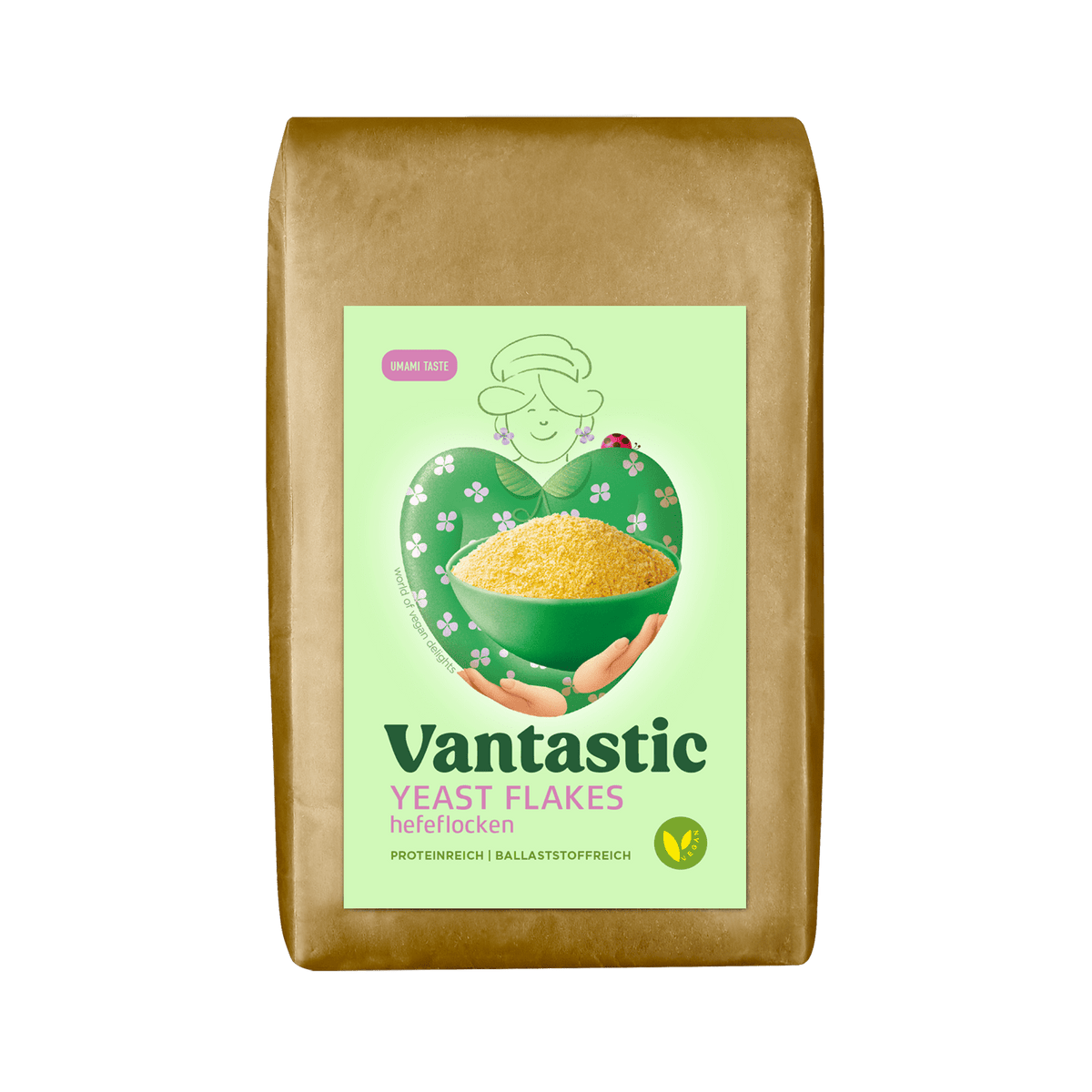 Vantastic Yeast Flakes Hefeflocken, 200g