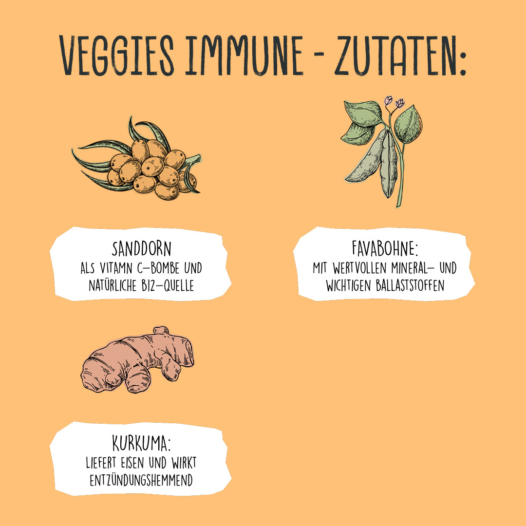 VEGDOG Veggies Immune 125g