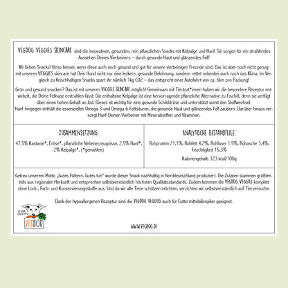 VEGDOG Veggies Skincare 125g