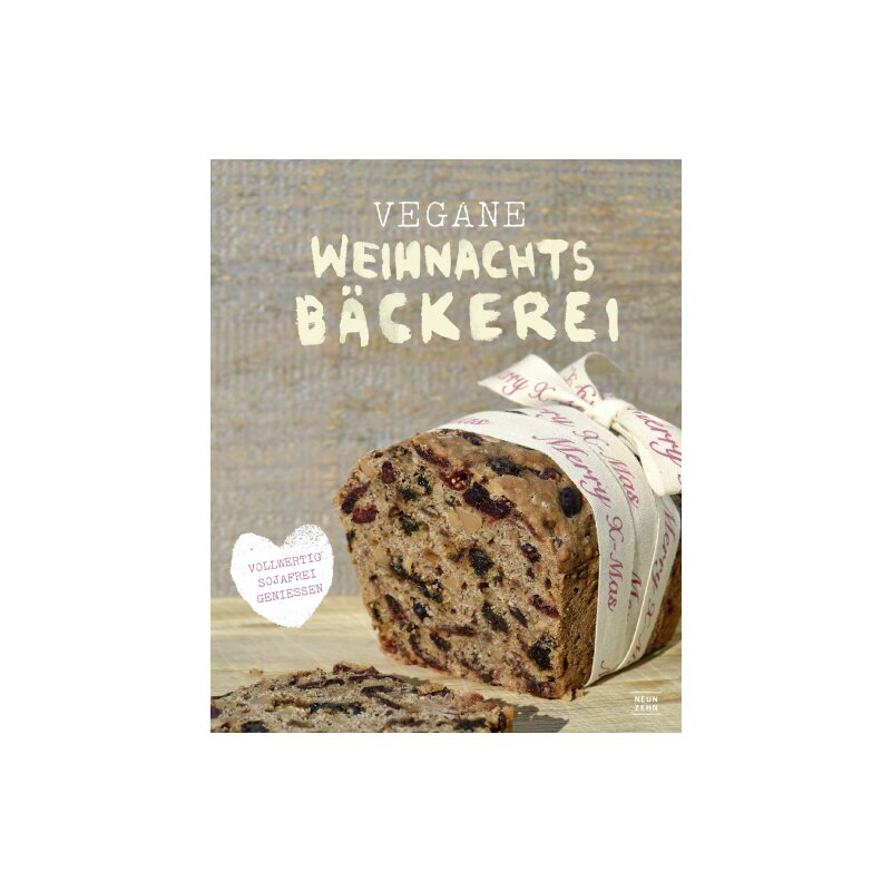 Vegane Weihnachtsbäckerei vollwertig und sojafrei